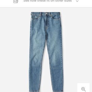Everlane Mid Rise Skinny Jeans